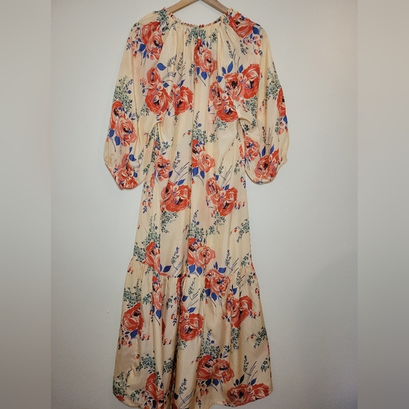 NWT The GREAT. The Vestige dress in echo rose print, designer 1 (small) - Picture 9 of 16